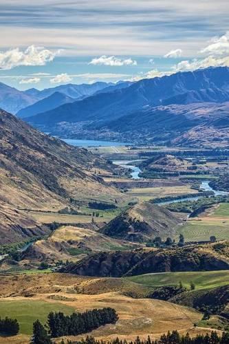 A Magnificent Mountain View in New Zealand