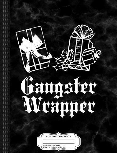 Gangster Wrapper Christmas Composition Notebook