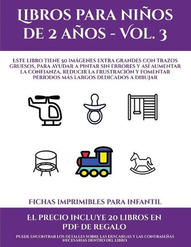 Fichas imprimibles para infantil (Libros para niños de 2 años - Vol. 3)