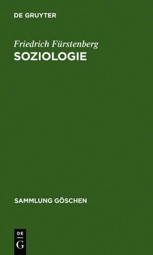 Soziologie: (2102 Sammlung Göschen)