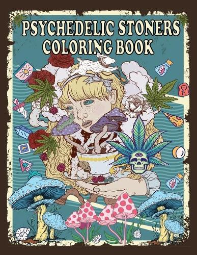Psychedelic Stoners coloring book
