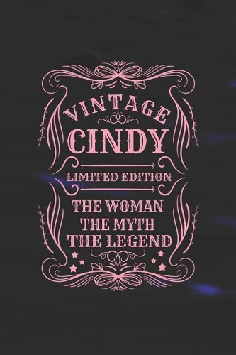 Vintage Cindy Limited Edition the Woman the Myth the Legend