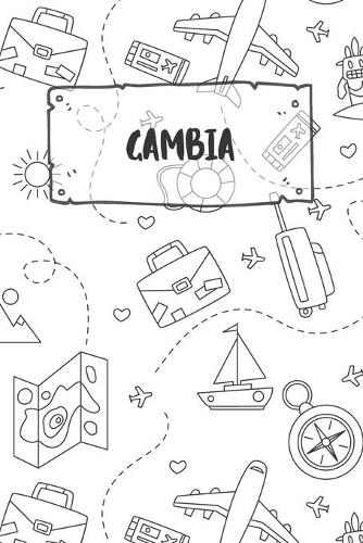 Gambia: Ruled Travel Diary Notebook or Journey Journal - Lined Trip Pocketbook for Men and Women with Lines