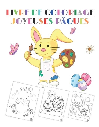 Livre de coloriage Joyeuses Pâques