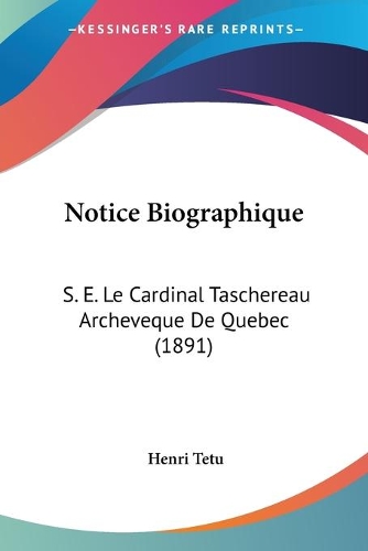 Notice Biographique