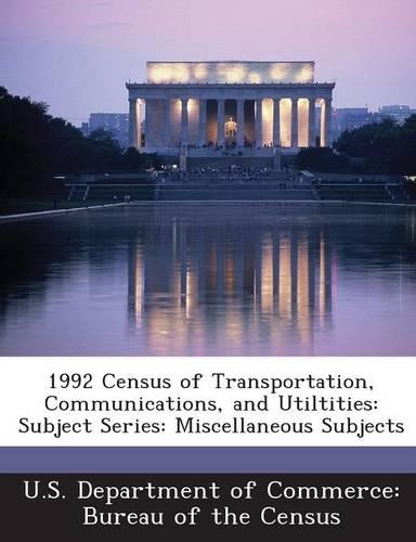1992 Census of Transportation, Communications, and Utiltities