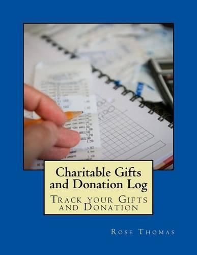 Charitable Gifts and Donation Log