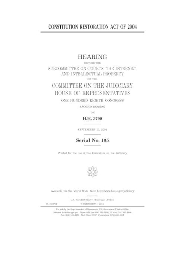 Constitution Restoration Act of 2004