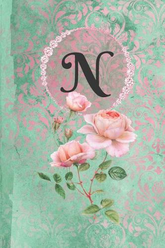 Personalized Monogrammed Letter N Journal