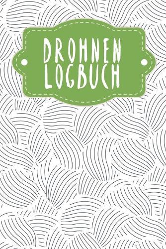 Drohnen Logbuch: Logbuch für Drohnen Flieger zur Dokumentation von Flügen mit Drohnen und Multicoptern - Motiv: Abstrakte Muscheln