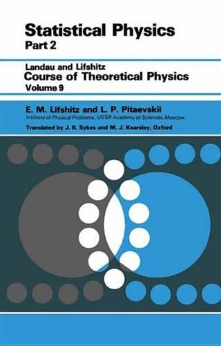 Statistical Physics, Part 2: Volume 9