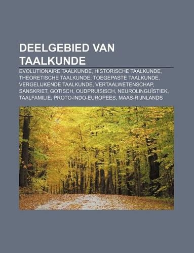 Deelgebied Van Taalkunde