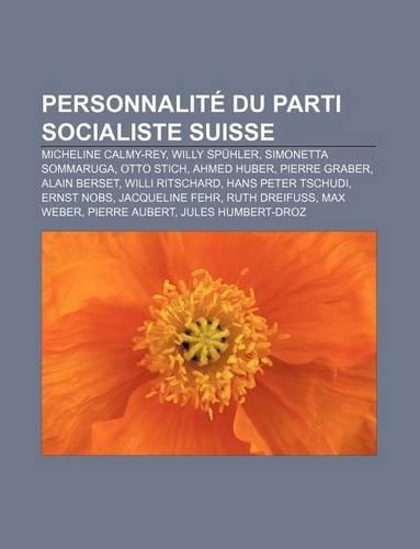 Personnalite Du Parti Socialiste Suisse