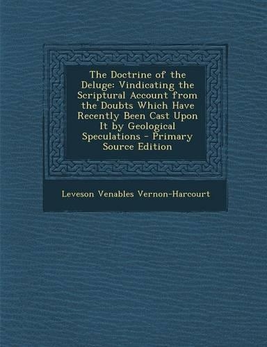 The Doctrine of the Deluge