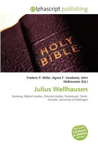 Julius Wellhausen: (English)