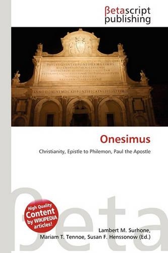 Onesimus: (English)