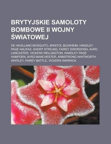 Brytyjskie Samoloty Bombowe II Wojny Wiatowej