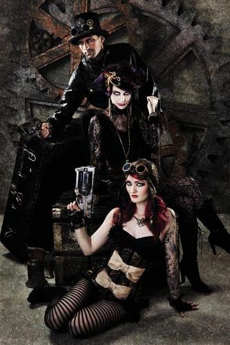 Villainous Trio Steampunk Grid Notebook: (73 Science Fiction 150 Grid)