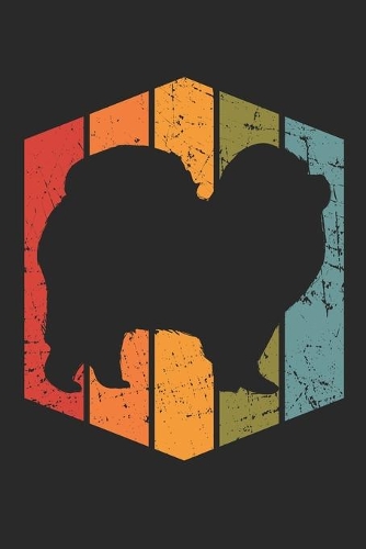 Retro Chow Chow Notebook - Gift for Chow Chow Lovers and Dog Owners - Vintage Chow Chow Diary - Chow Chow Writing Journal: Medium College-Ruled Diary, 110 page, Lined, 6x9 (15.2 x 22.9 cm)