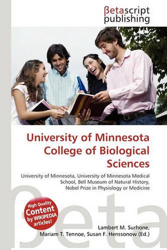 University of Minnesota College of Biological Sciences