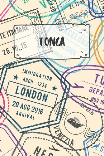 Tonga: Ruled Travel Diary Notebook or Journey Journal - Lined Trip Pocketbook for Men and Women with Lines