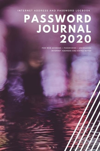 Password Journal, 6 x 9 in / 110 Pages