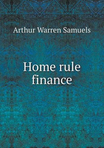 Home rule finance: (English)