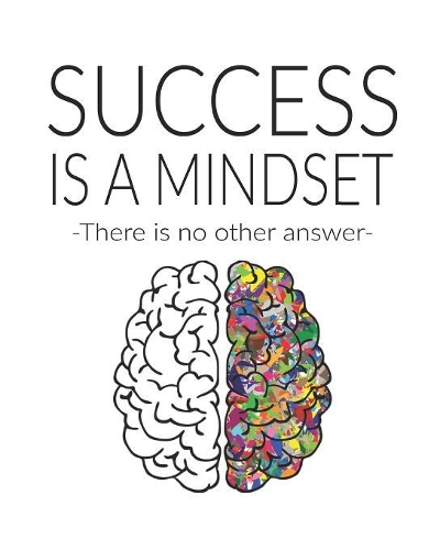Success Is A Mindset There Is No Other Answer: Habit Tracker/ Weekly Productivity Planner/ Water Tracker/ Goal Planner/ Positive Affirmation And Gratitude Journal - Notebook - Diary