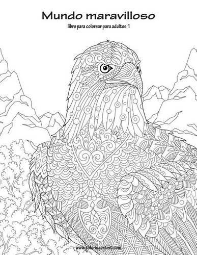 Mundo Maravilloso Libro Para Colorear Para Adultos 1