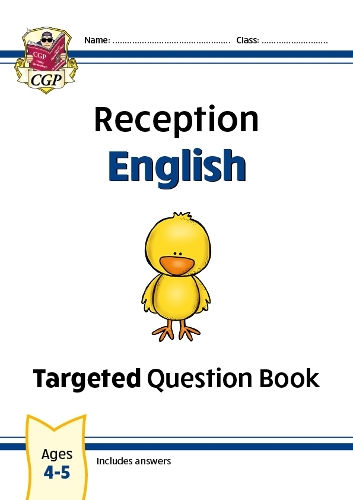 Reception English Targeted Question Book: (CGP Reception)