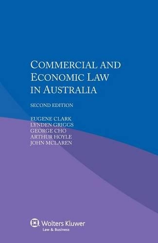 Commercial and Economic Law in Australia