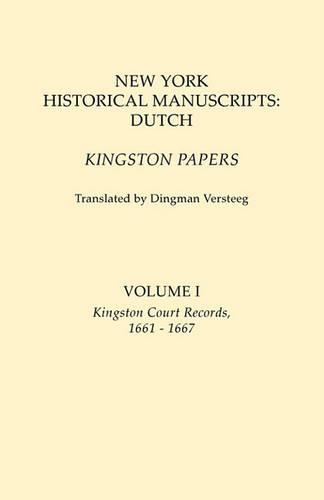 New York Historical Manuscripts