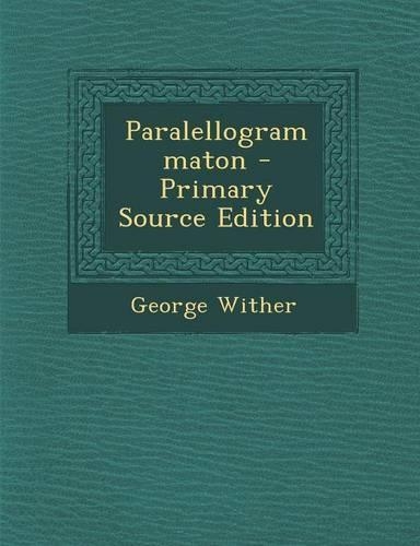 Paralellogrammaton: (English)