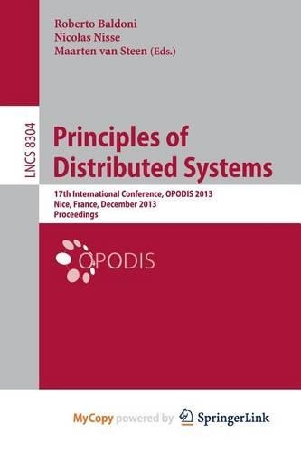 Principles of Distributed Systems