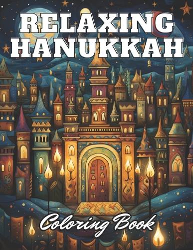 Relaxing Hanukkah Coloring Book
