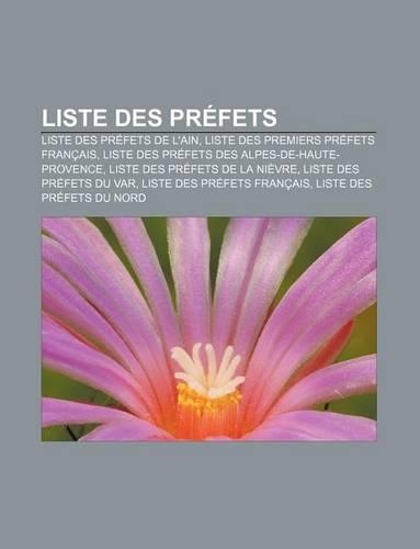 Liste Des Prefets