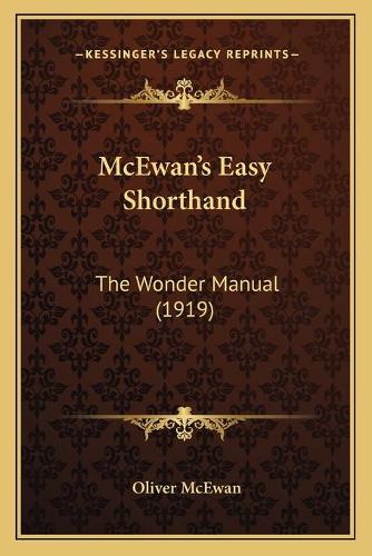 McEwan's Easy Shorthand
