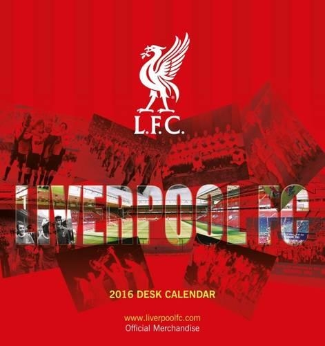 The Official Liverpool 2016 Desk Easel Calendar