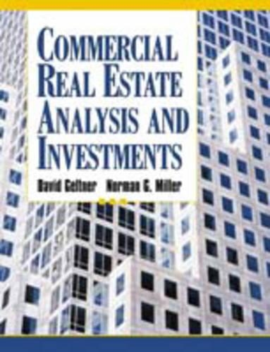 Commercial Real Estate Analysis Investments