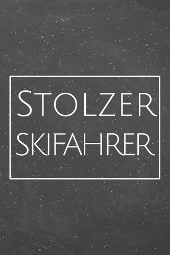 Stolzer Skifahrer