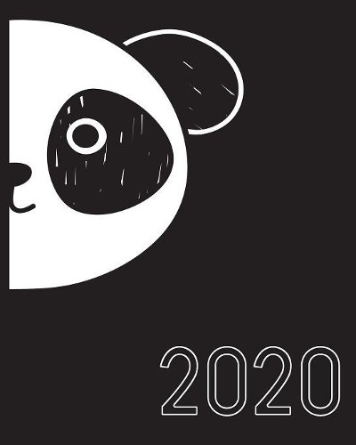 2020: Cute Panda Weekly Planner. Monthly Calendars, Daily Schedule, Important Dates, Mood Tracker, Goals and Thoughts all in One!