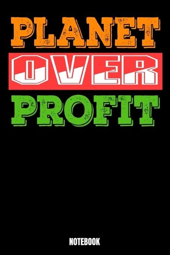 Planet Over Profit Notebook: Profit Notebook, Planner, Journal, Diary, Planner, Gratitude, Writing, Travel, Goal, Bullet Notebook - Size 6 x 9 - 110 checkered plaid Pages - Offi