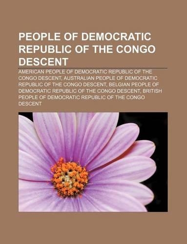 People of Democratic Republic of the Congo Descent