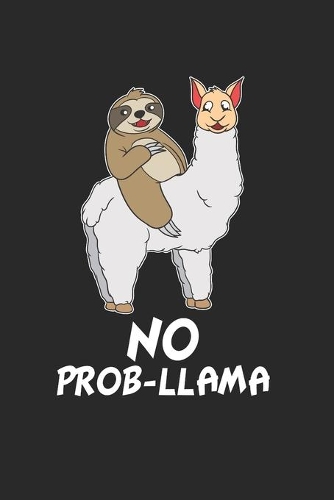 Faultier reitet auf Lama Notizbuch: Faultier reitet auf Lama Notizbuch für Liebhaber / Notizheft / Notizblock A5 (6x9in) Dotted Notebook / Punkteraster / 120 gepunktete Seiten