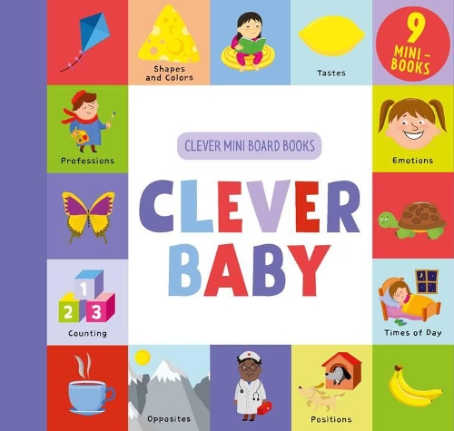 Clever Baby: 9 Mini Board Book Box Set(Clever Mini Board Books)