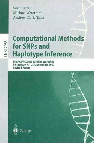 Computational Methods for Snps and Haplotype Inference