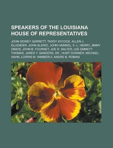 Speakers of the Louisiana House of Representatives