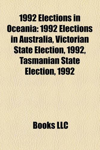 1992 Elections in Oceania