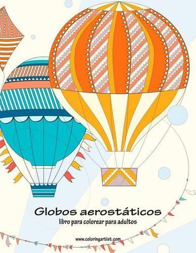 Globos aerostáticos libro para colorear para adultos 1