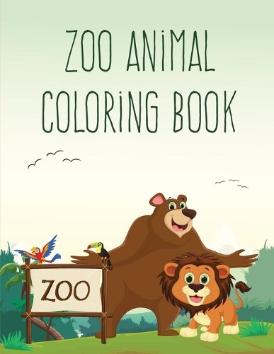 Zoo Animal Coloring Book